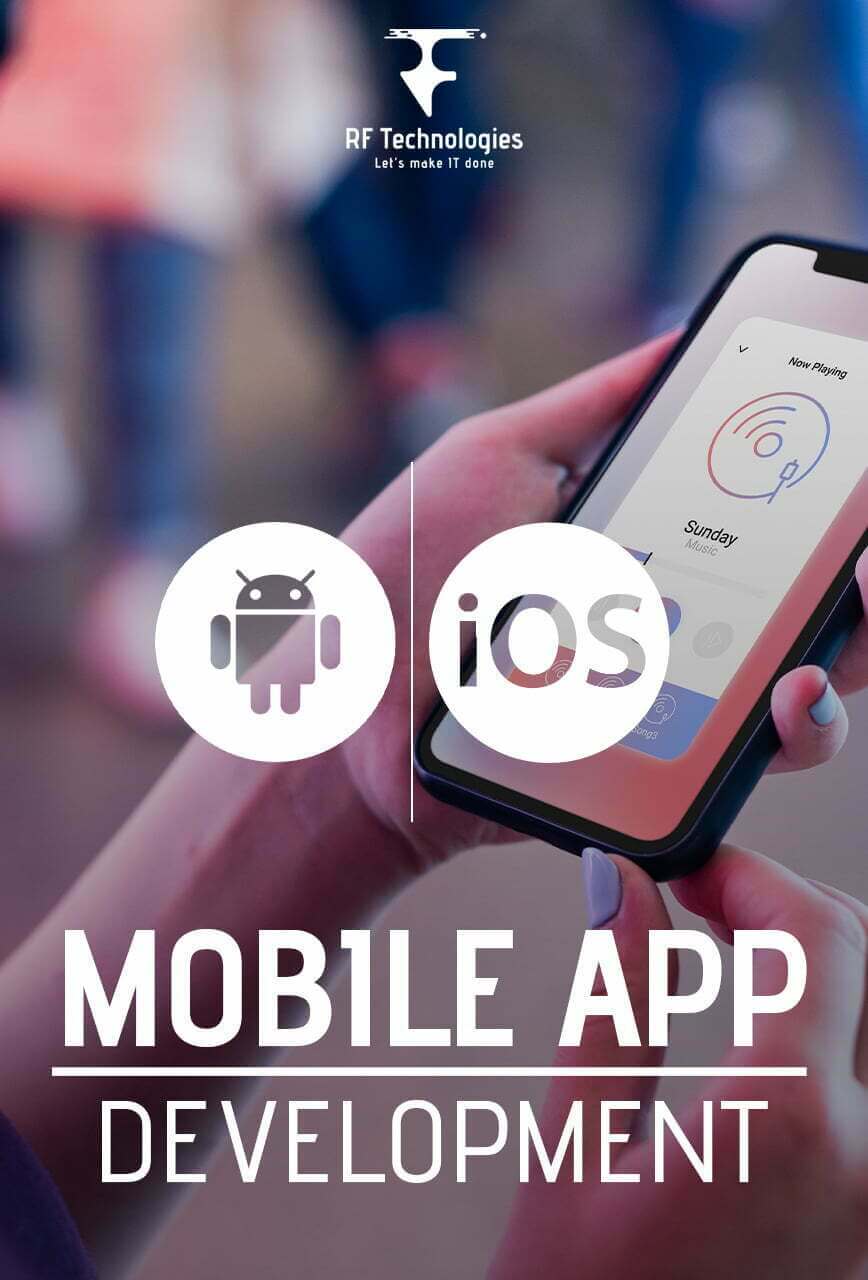 Mobile App Development Services Banner | RF Technologies