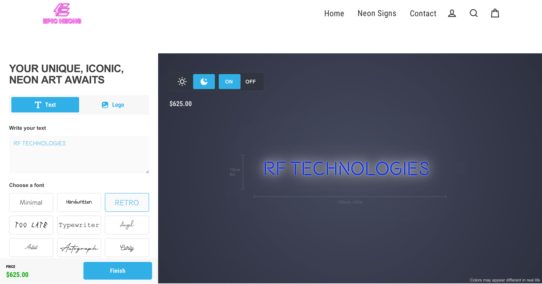 Epic Neons - RF Technologies
