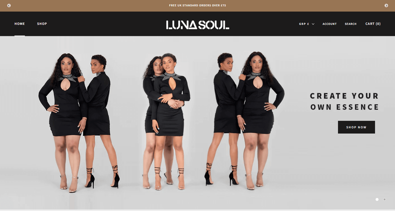 Luna-Soul Womens Cloth Shop - RF Technologies