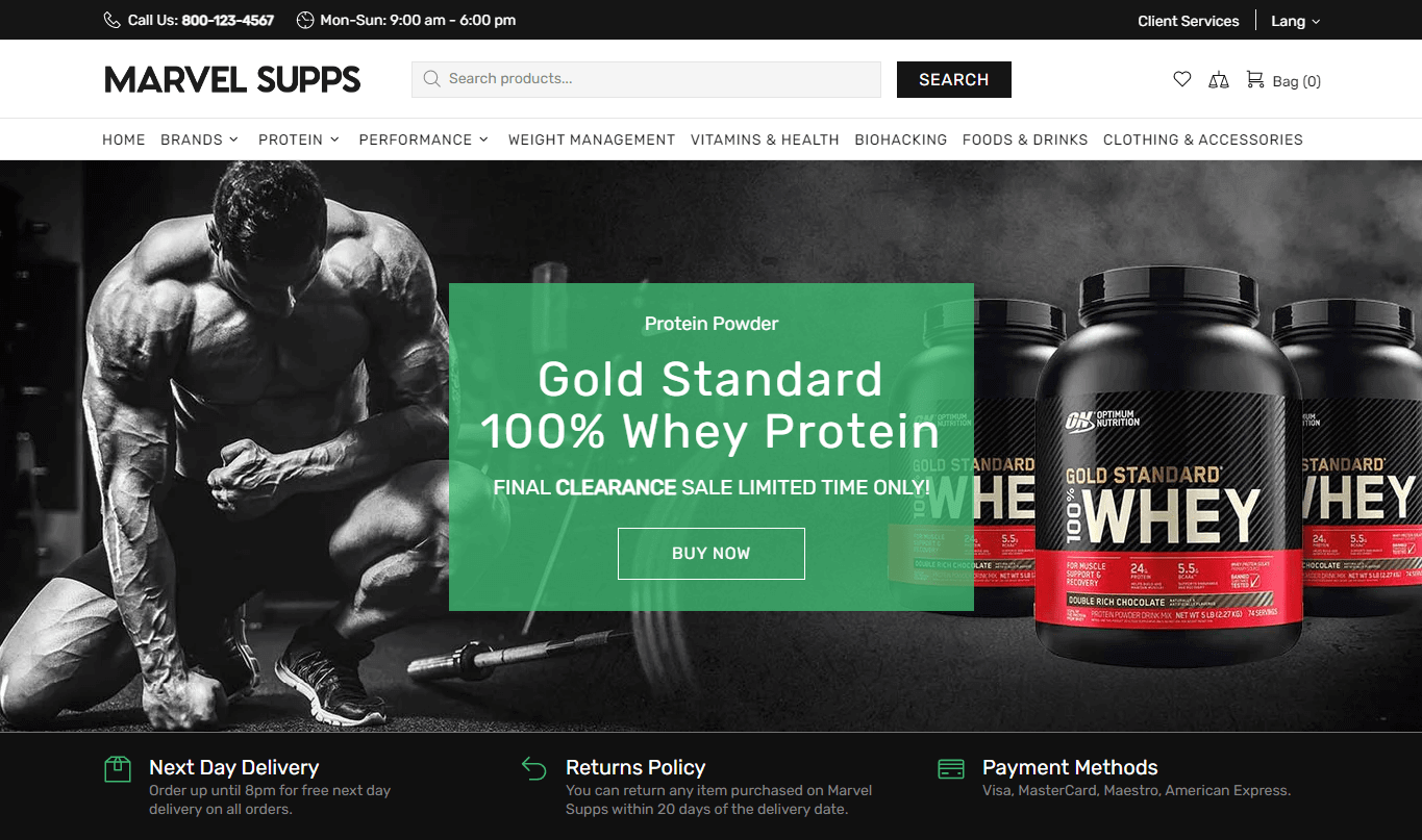 Marvel Supps - RF Technologies